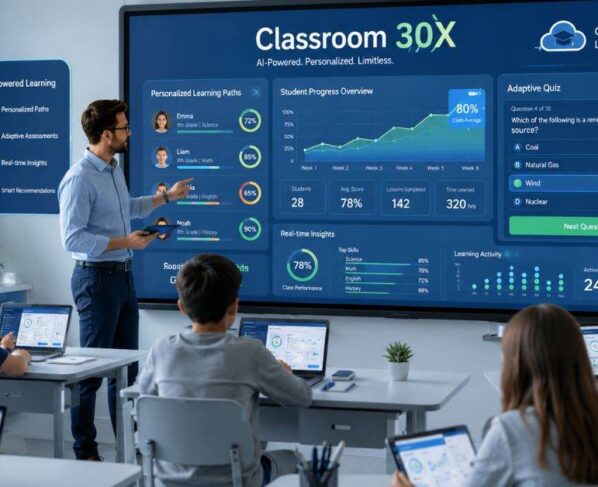 Classroom 30X: AI Smart Education for Schools
