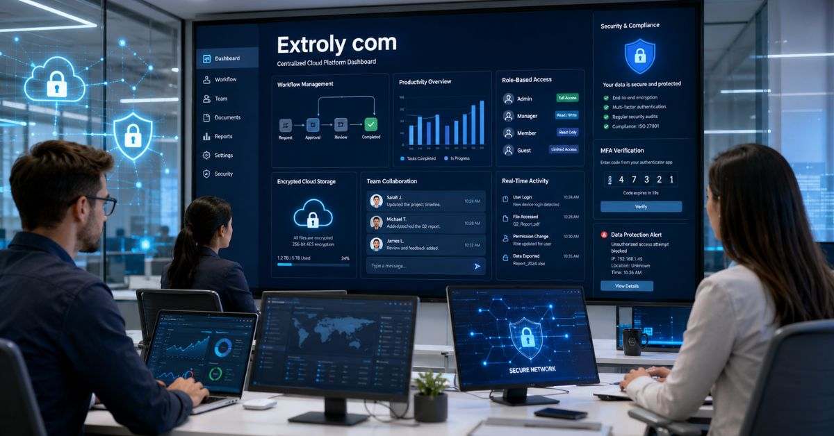 Extroly com: Secure & Smart Business Platform