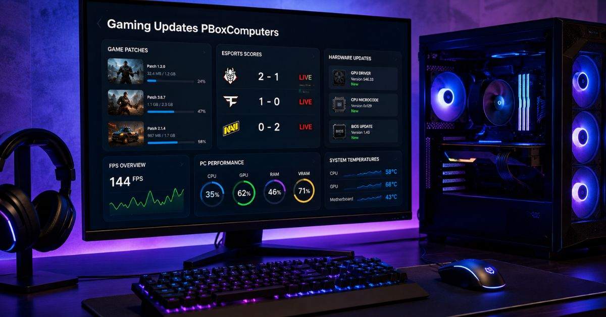 Gaming Updates PBoxComputers: Smart Gamer Guide
