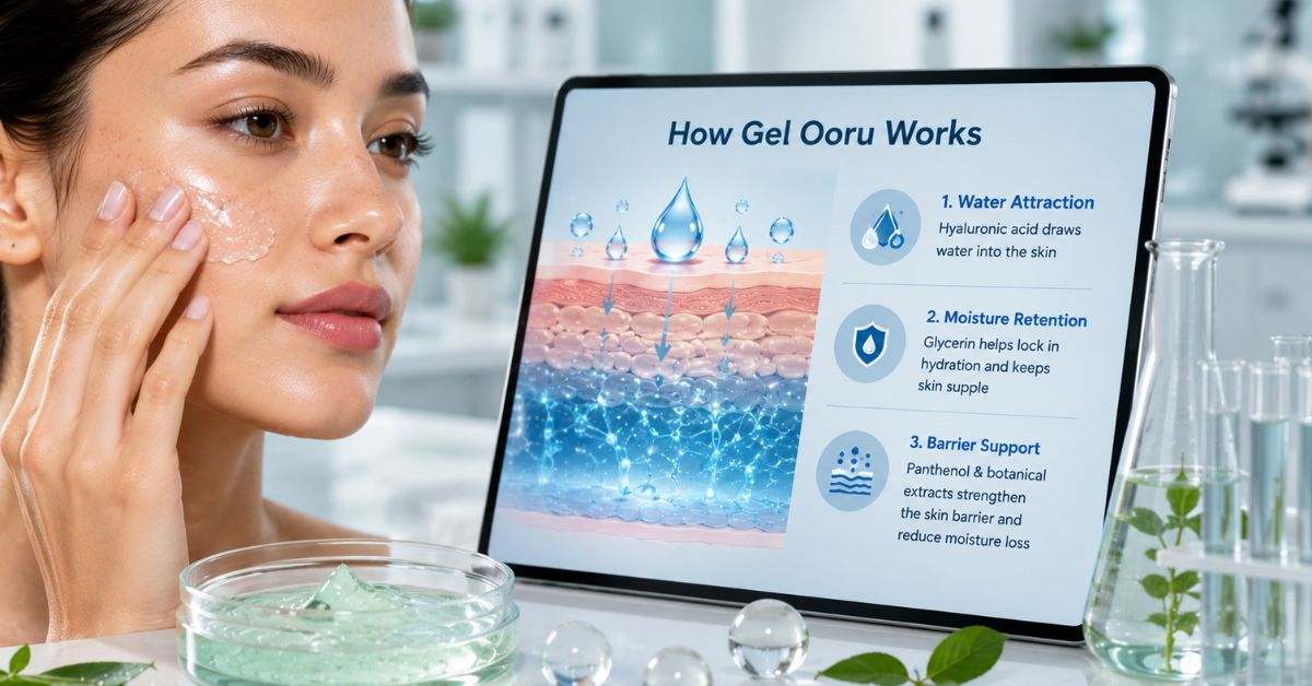 Gel Ooru: Natural Hydration Gel for Glowing Skin