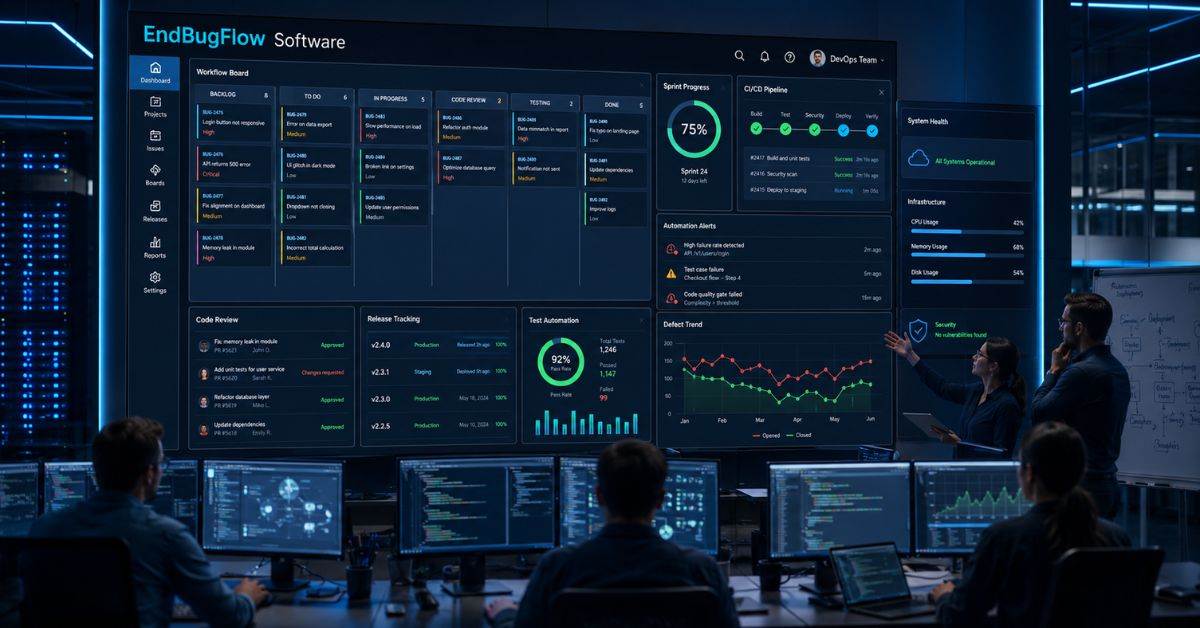 EndBugFlow Software: Automate DevOps Workflows