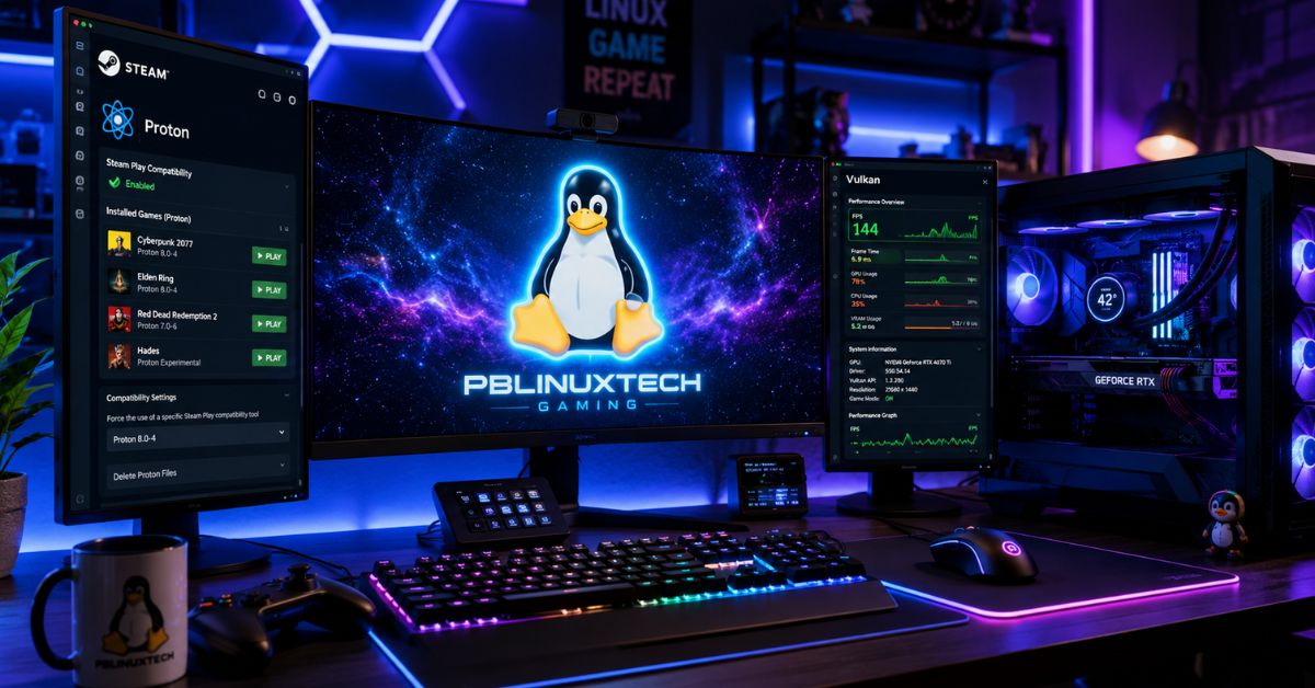 Tech Hacks PBLinuxGaming: Optimize Linux Gaming Setup